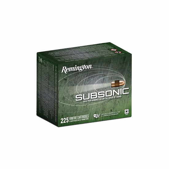 REM SUBSONIC 22LR 40GR COPPER HP 225/10 - Sale